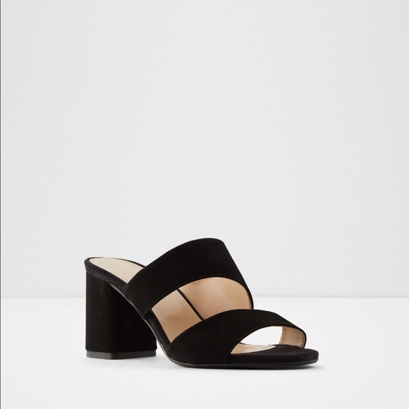 ALDO - Suede Heeled Sandals - Picture 6 of 7